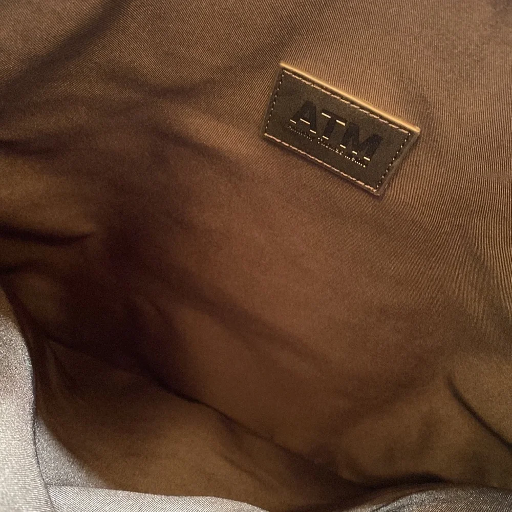 NWT ATM Anthony Thomas Melillo Anton Black Foldable Backpack